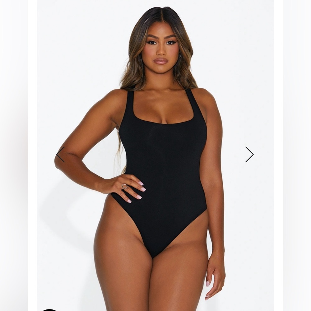 Naked Wardrobe Racerback BodySuit